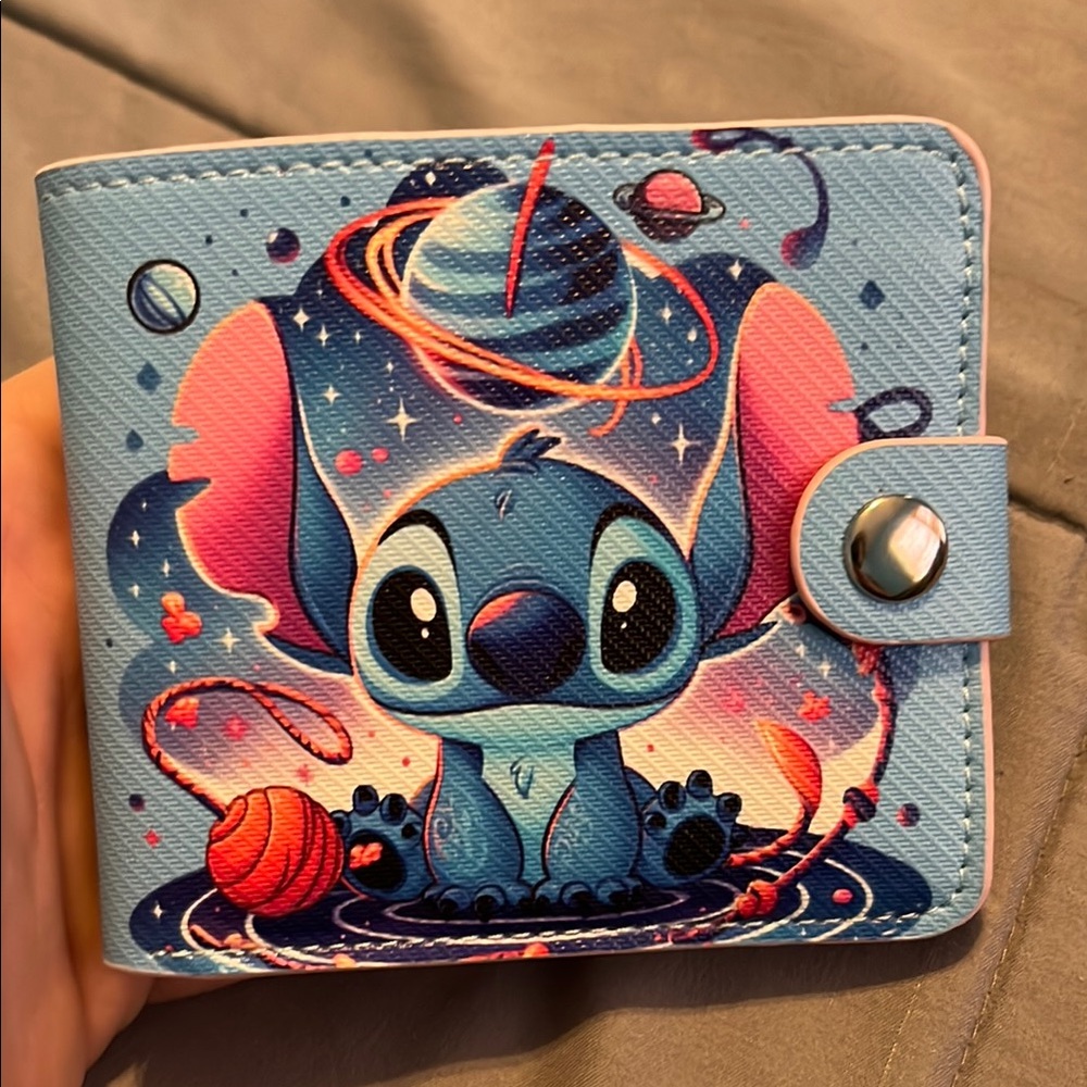 Disney Stitch new snap wallet